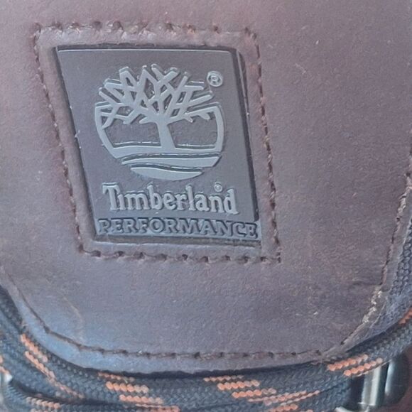Timberland ACT Performance Leather Hiking Trail Boots Mocha Brown 96623 Women 9 - Picture 11 of 16